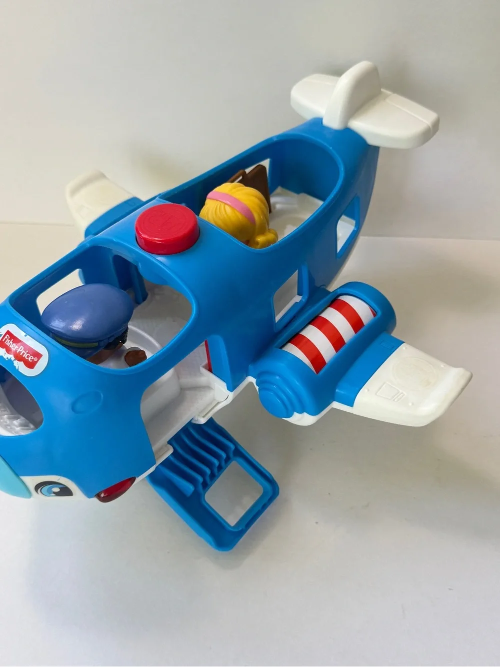 Fisher-Price Little People Travel Together Airplane Pilot, Passenger & Luggage